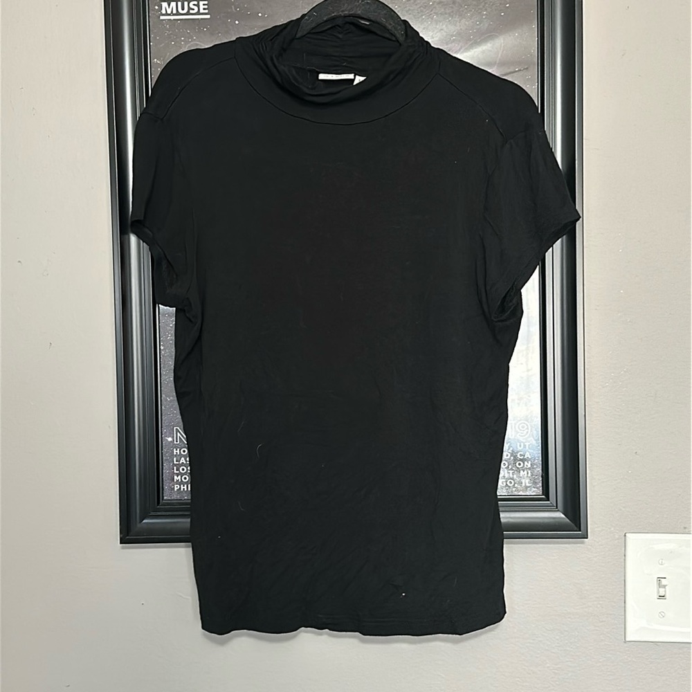 On a Whim Black Turtleneck